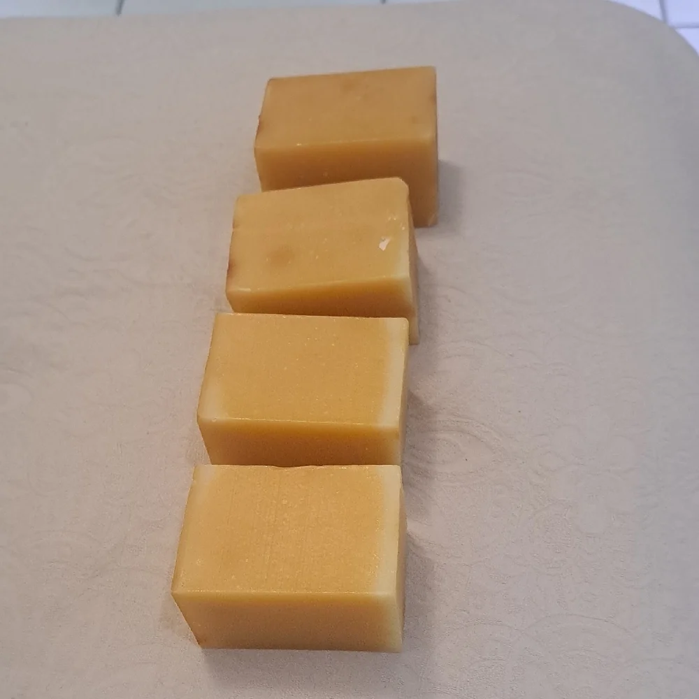 4 Sulfur New Natural Handmade Soap Bars